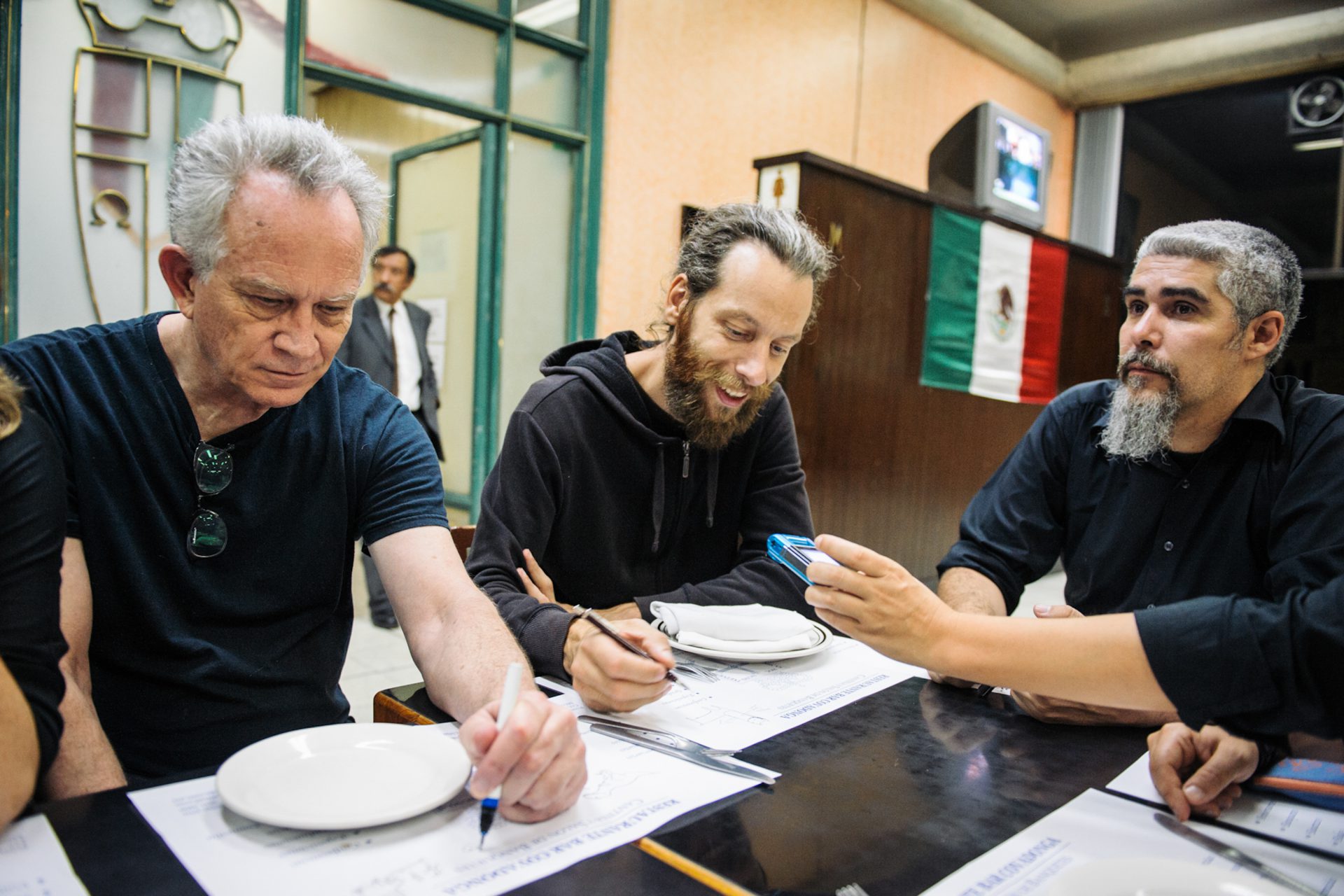 Gary Panter, Dani & Jorge Alderete — Covadonga/Mexico City, 2012 | (photo courtesy Marcelo Prieto)